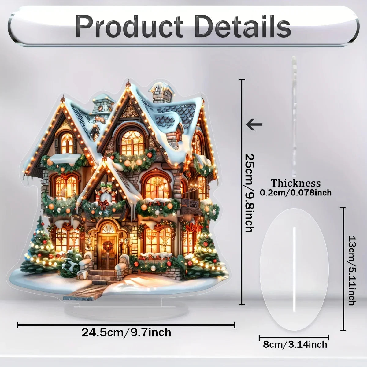 Bohemian Christmas Desktop Decoration