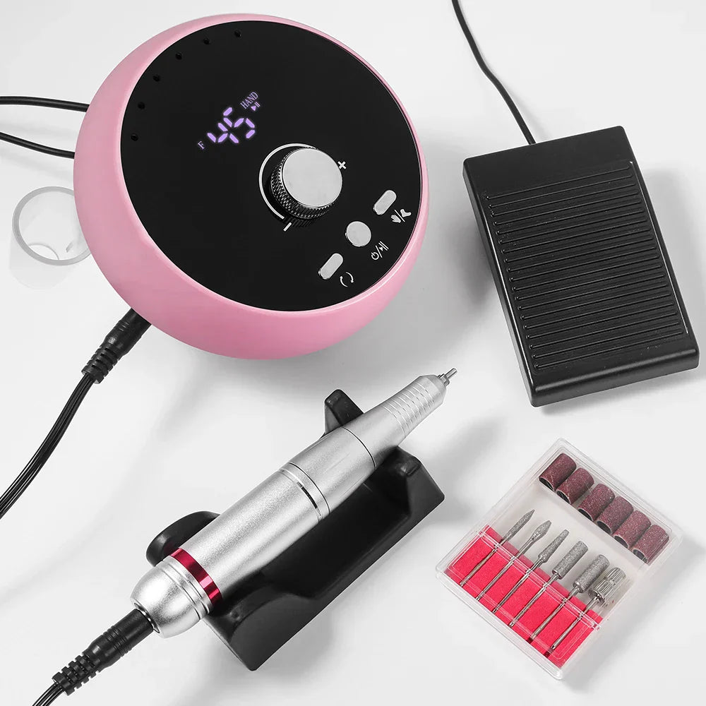 Professional 45000RPM Electric Nail Drill
