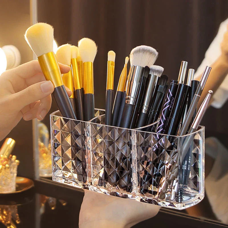 Diamond Mirror Bathroom Storage Box