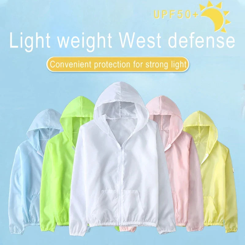 Unisex Quick-Dry Sunscreen Jacket