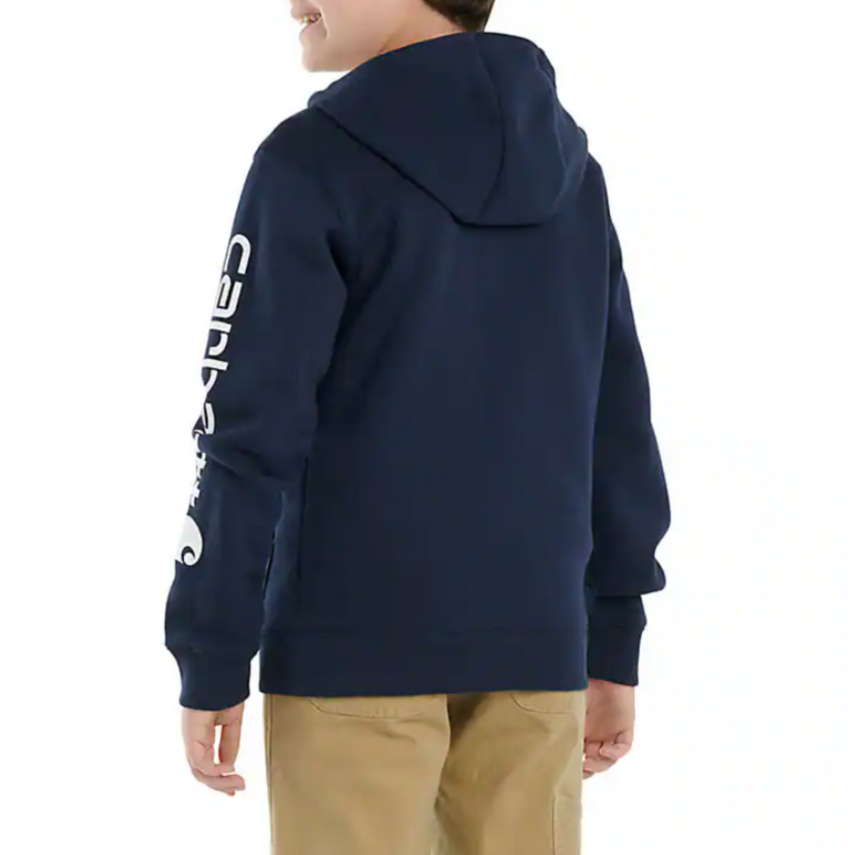 Carhartt Boys' Long Sleeve Graphic Sweatshirt - Navy 4-7