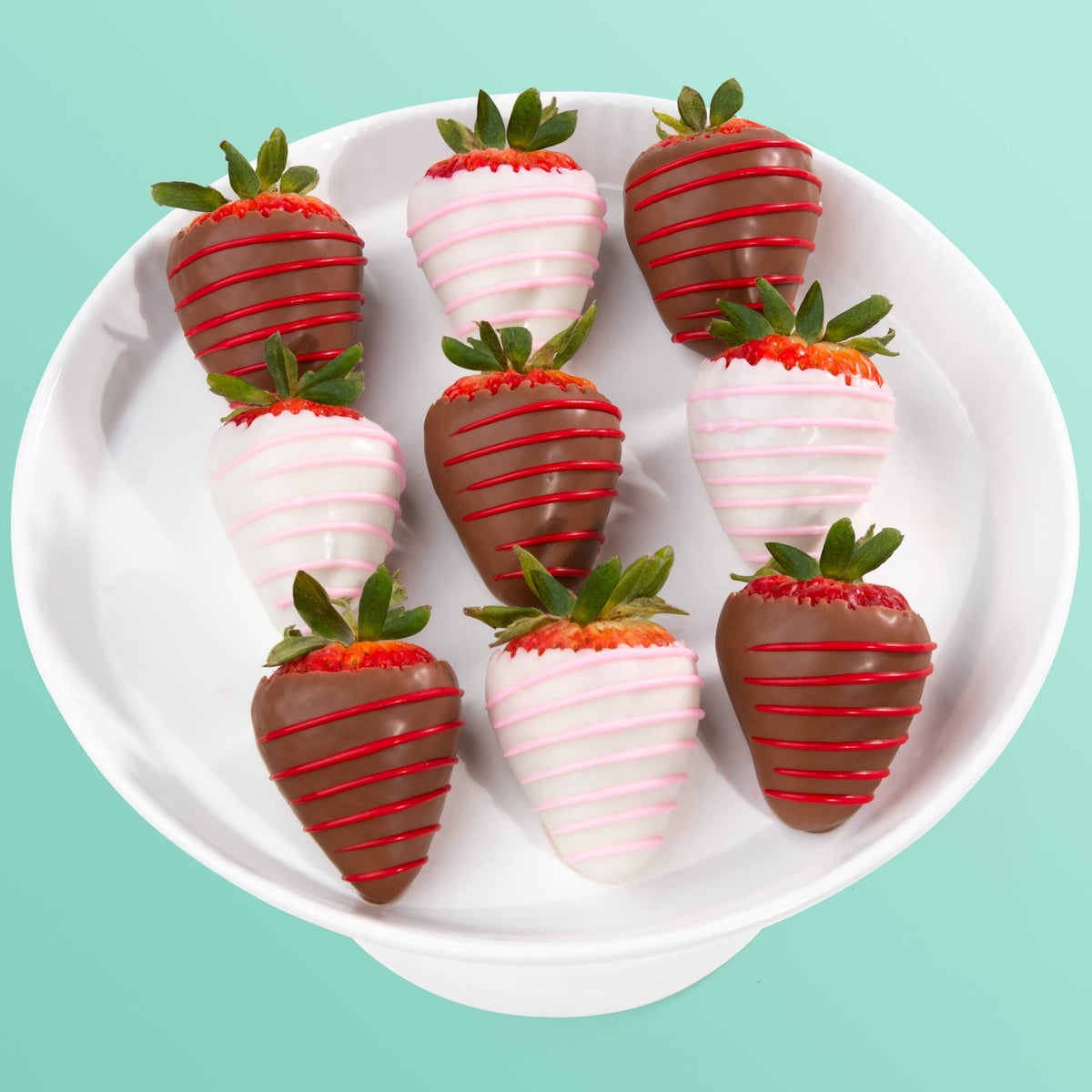 A Gift Inside Love Bites Dipped Strawberries - 9 Fun-Size Berries for Mother's Day