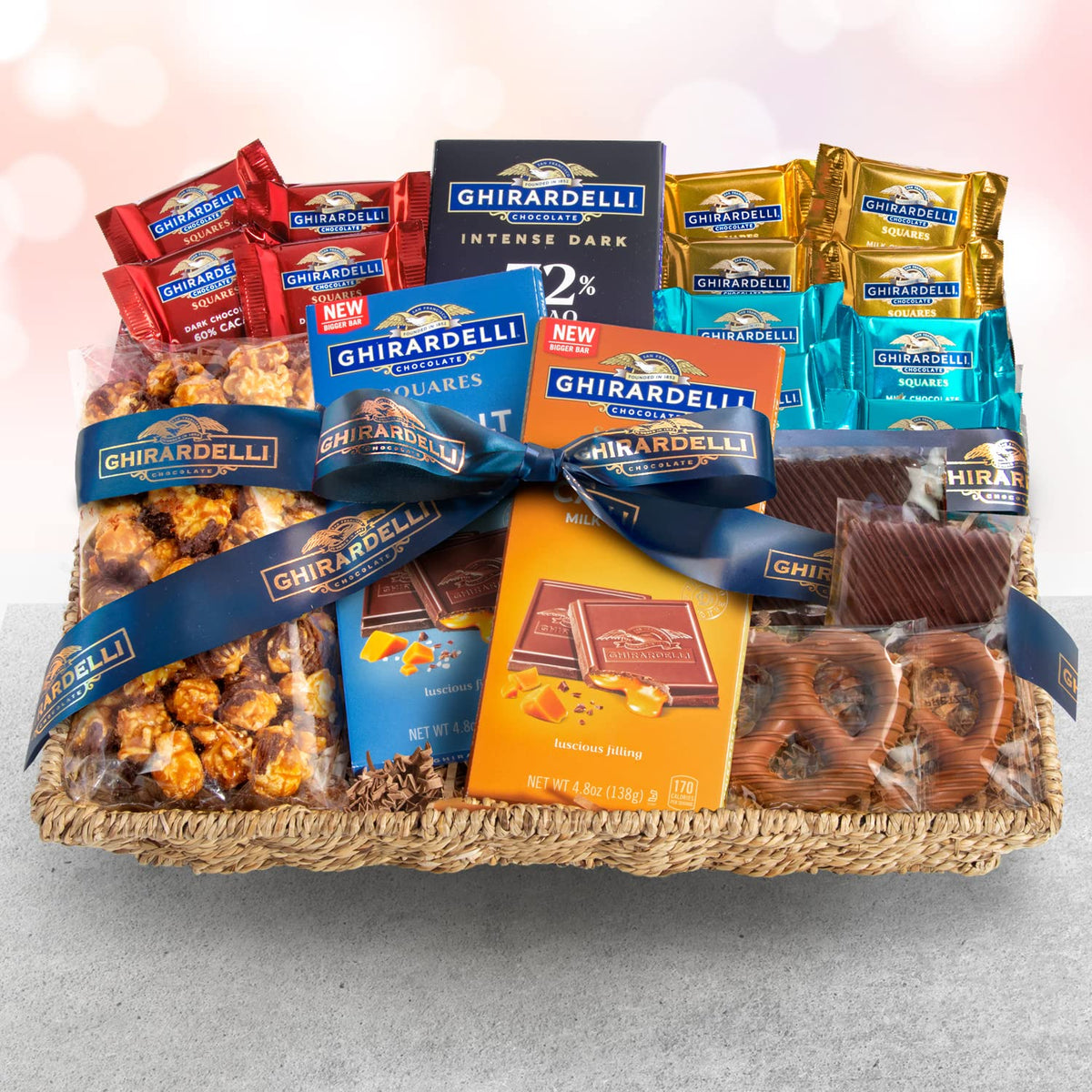 A Gift Inside Signature Ghirardelli Chocolate Delights Gift Basket