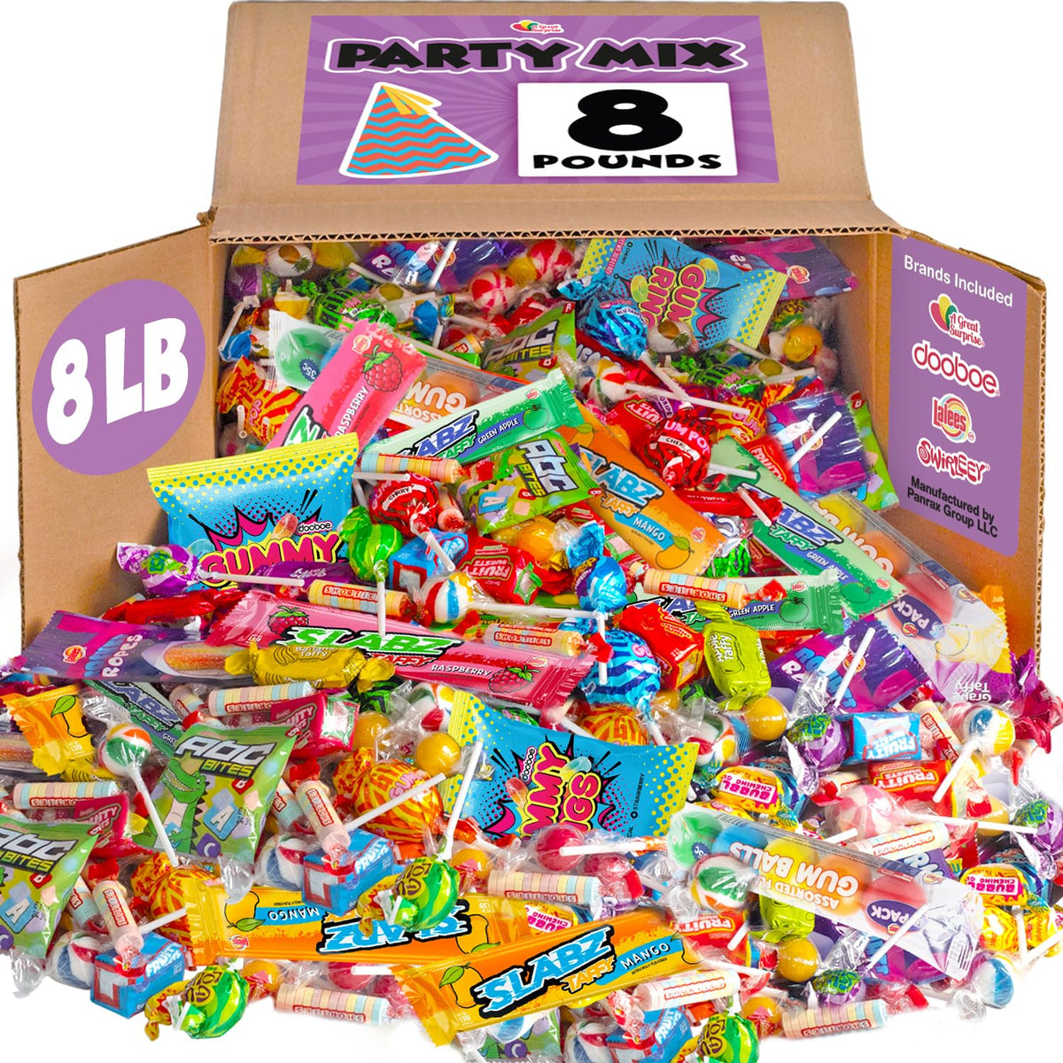 Candy Bulk 8-Pound Mix | Large Assorted Candies for Parties & Events | A Great Surprise