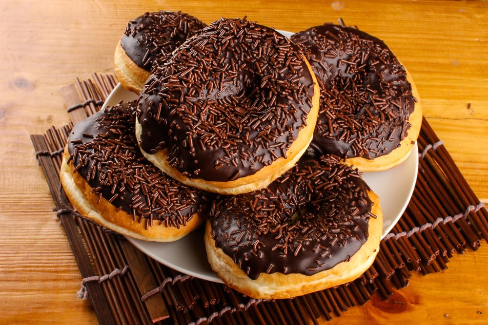 A Great Surprise Chocolate Sprinkles - 2.2 lb Jimmies for Ice Cream & Baking