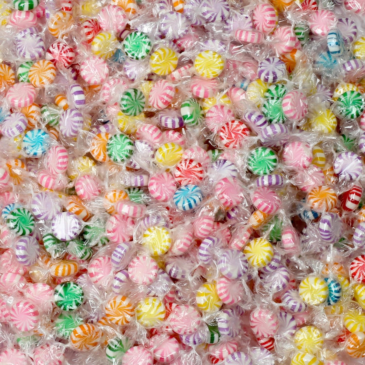 A Great Surprise Assorted Fruit Starlights – 3 lb Pinwheel Candies, Individually Wrapped