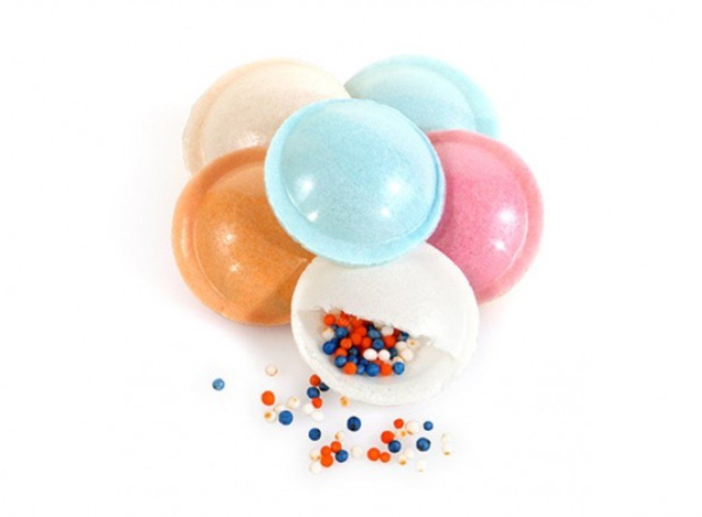 A Great Surprise Satellite Wafers Candy — 1 lb Bulk Flying Saucer Discs (Approx. 350 pcs)