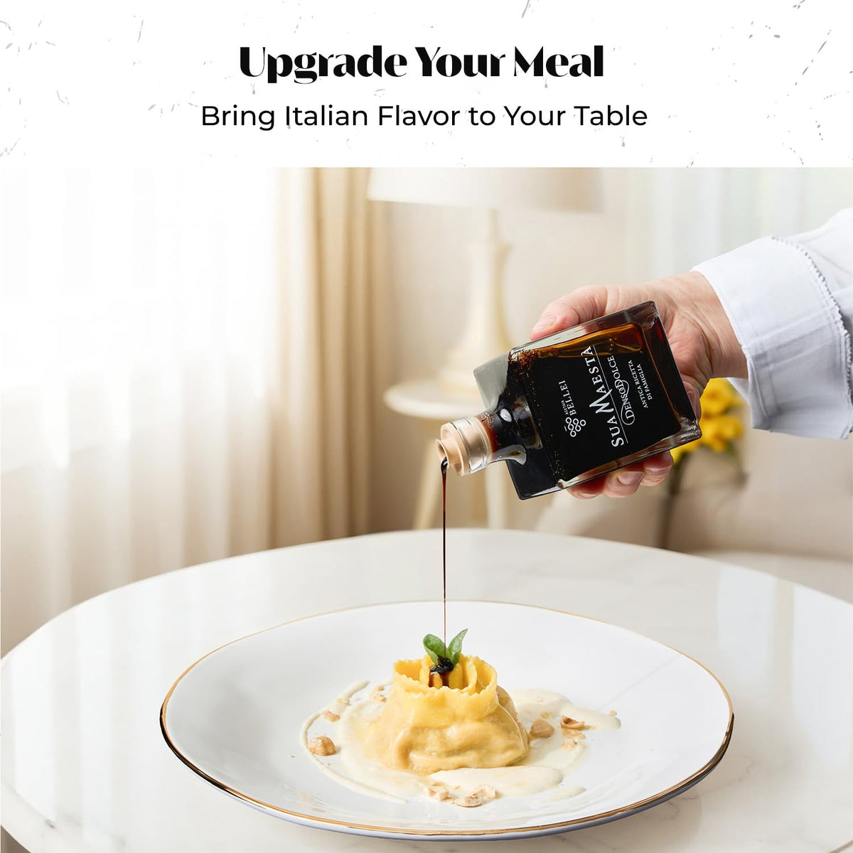 Acetaia Bellei Rich & Thick Balsamic Condiment 250ml – Barrique-Aged, Modena, Light Acidity
