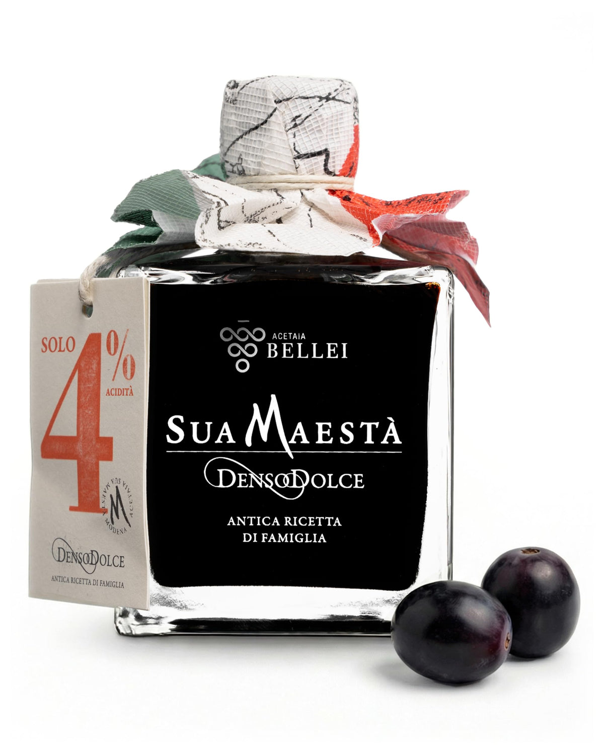 Acetaia Bellei Rich & Thick Balsamic Condiment 250ml – Barrique-Aged, Modena, Light Acidity