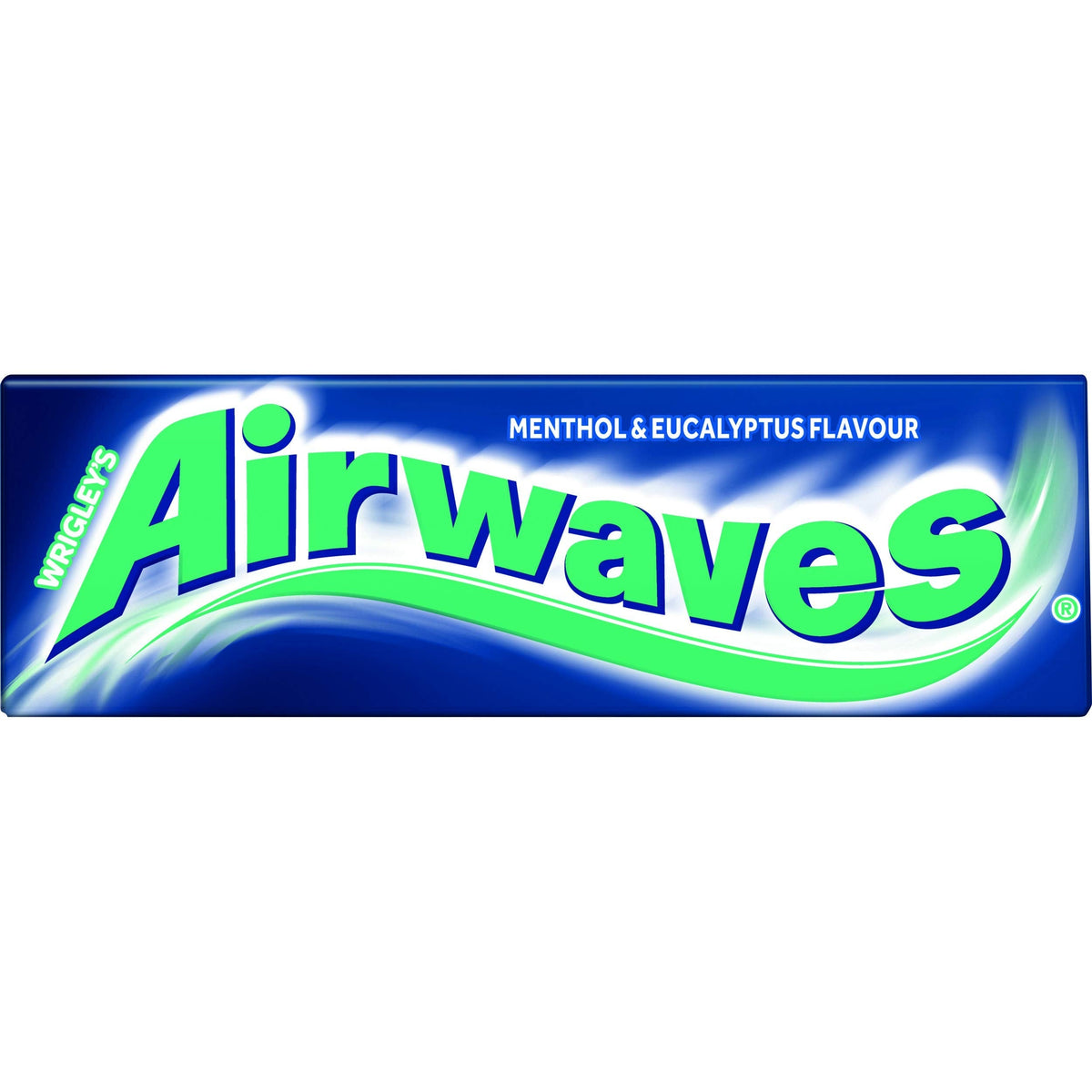 AirWaves Menthol & Eucalyptus Sugarfree Gum – 10 Sticks per Pack, Box of 30