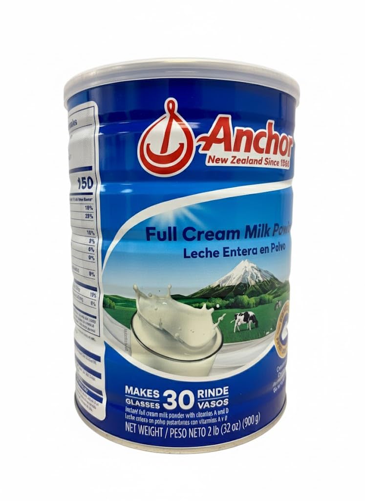 Anchor Full Cream Milk Powder 900g Tin - Aiva | Premium Dairy Powder