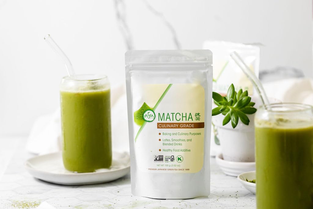 AIYA SINCE 1888 – Authentic Japanese Origin Culinary Grade Matcha (100g)