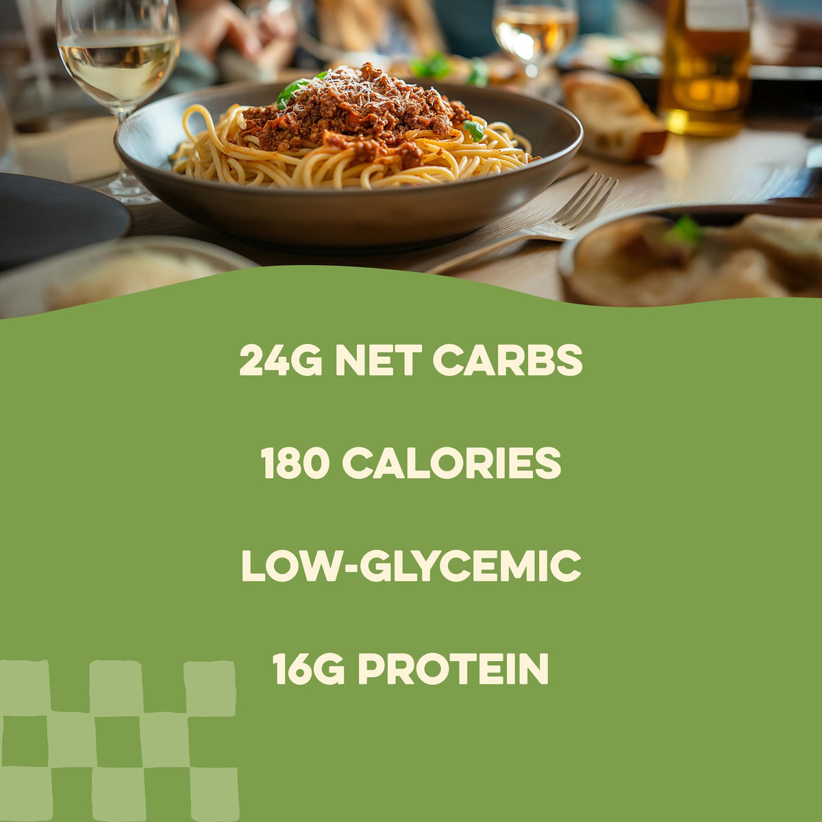Al Dente Carba-Nada Fusilli — Low-Carb, High-Protein Pasta, Pack of 6 (12 oz Each)