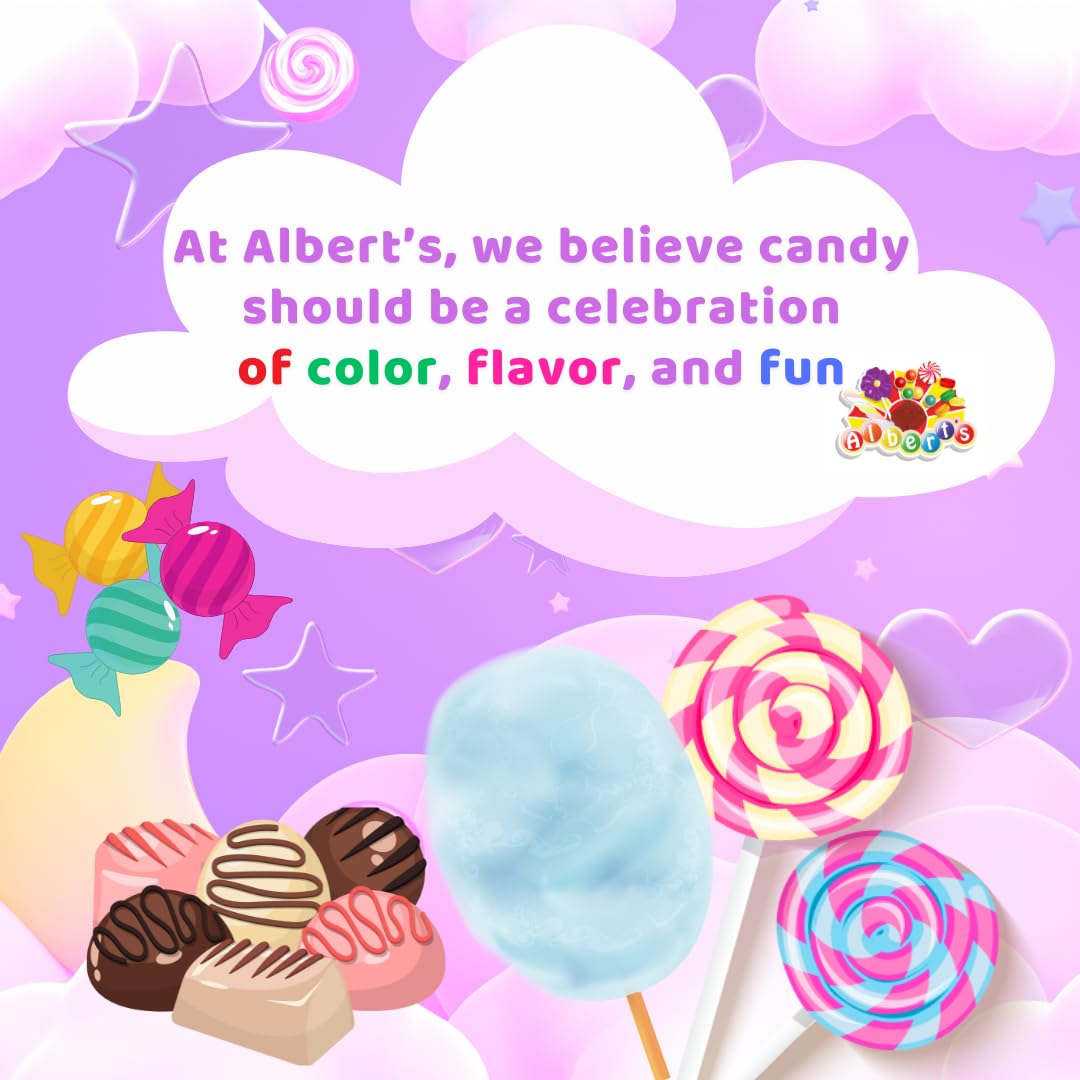 Albert's Candy Super BIG BOL Bubble Gum – 10g Pieces, 48 count (2-Pack)