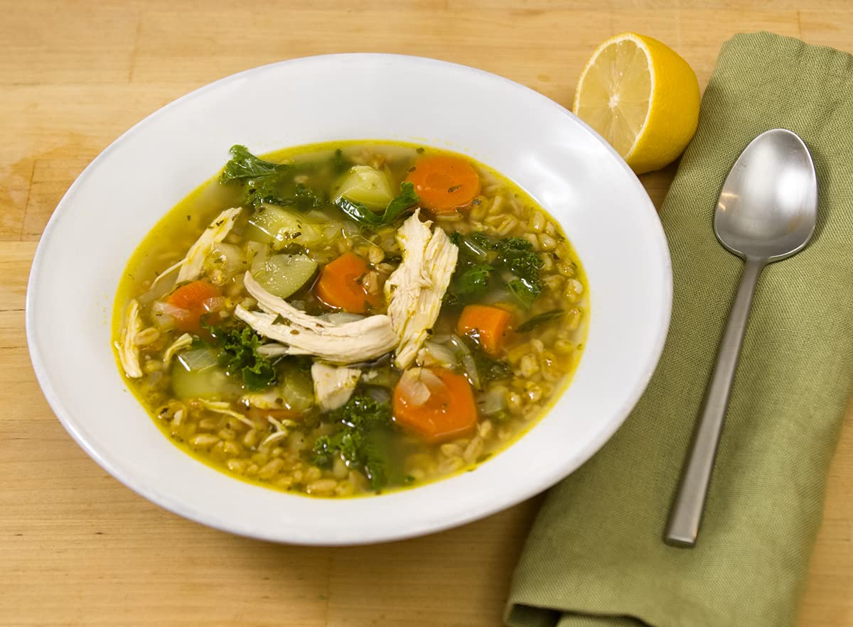Alessi Autentico Premium Chicken Noodle Soup, 6oz Pack of 6 | Traditional Italian Flavor