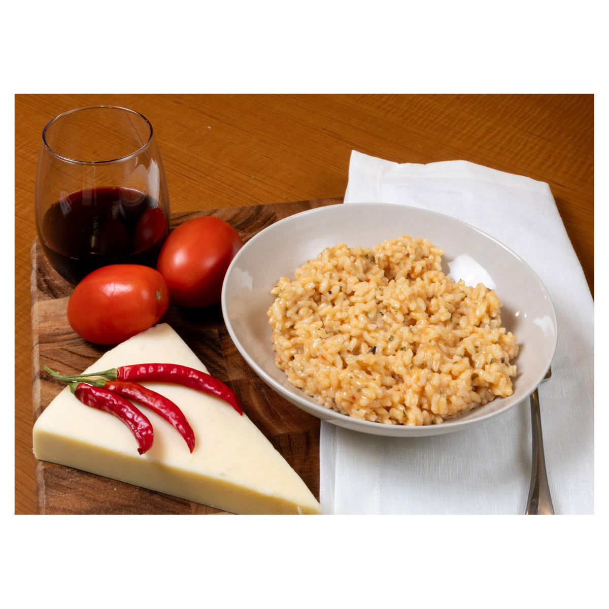 Alessi Autentico Premium Arrabbiata Risotto — Italian Arborio Rice, 6.5 oz (Pack of 6)