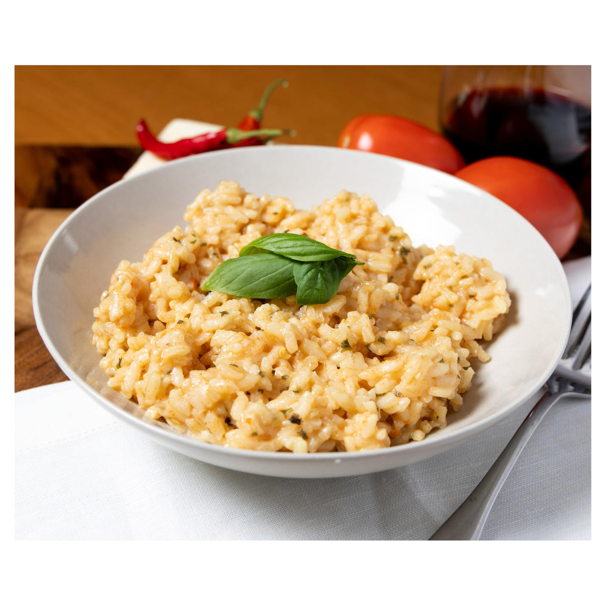 Alessi Autentico Premium Arrabbiata Risotto — Italian Arborio Rice, 6.5 oz (Pack of 6)