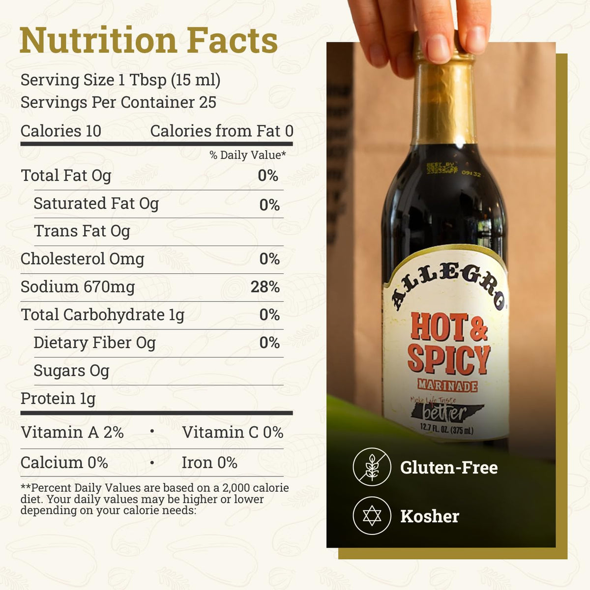ALLEGRO Hot & Spicy Marinade – The Marinate Everything (4 x 12.7 oz)