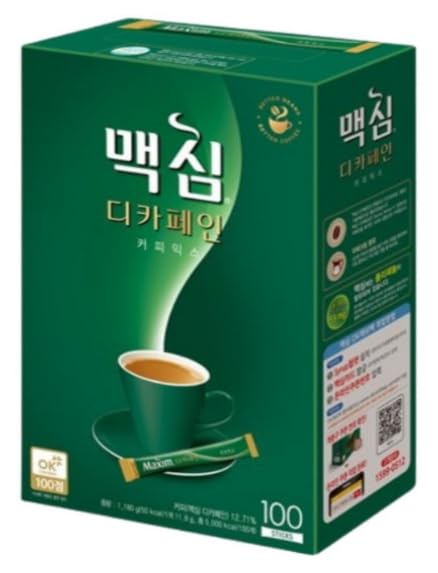 Alliving Maxim Decaffeinated Coffee Mix 100T - Smooth, Rich Decaf Coffee
