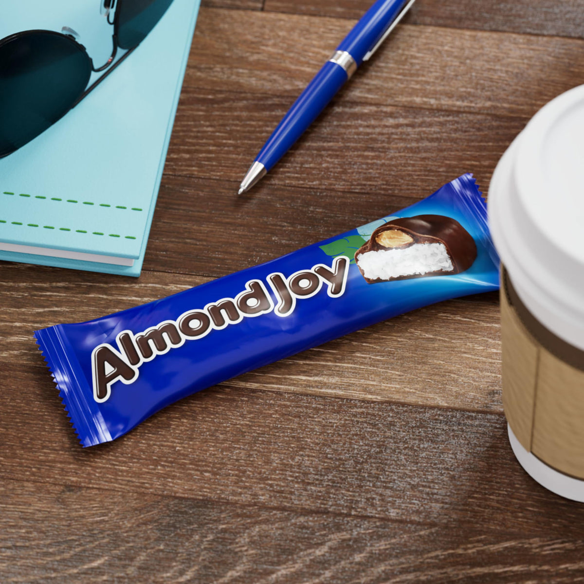 Almond Joy Coconut & Almond Chocolate Bars – 24-Count Bulk Box | Kosher & Gluten-Free