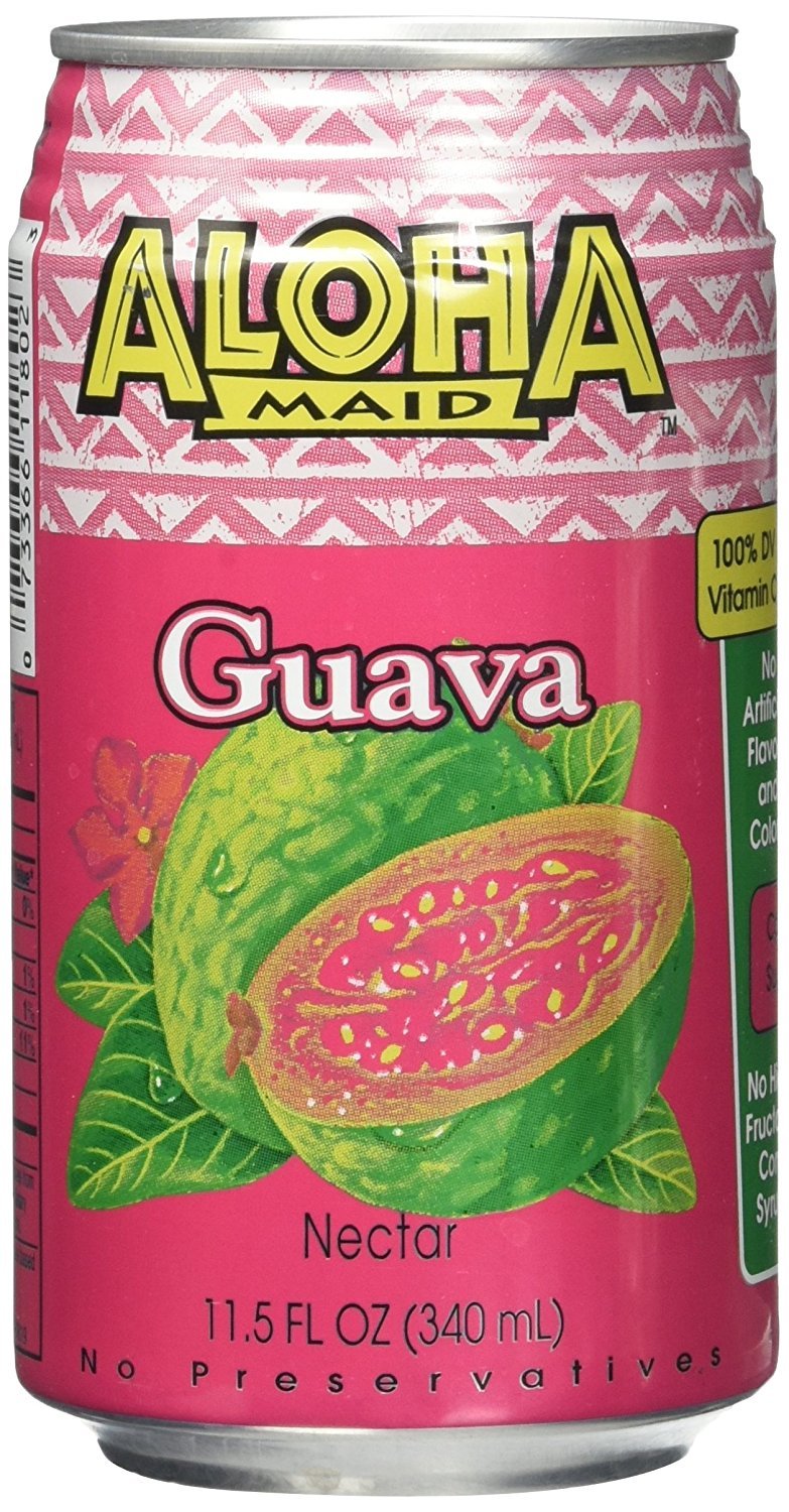 Aloha Maid Guava Drink – 11.5 Fl Oz Bottles (Pack of 24)