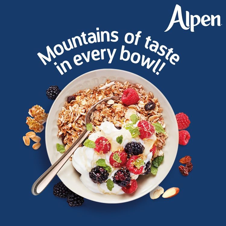 Alpen Muesli No Added Sugar 950g – Wholesome Breakfast Cereal