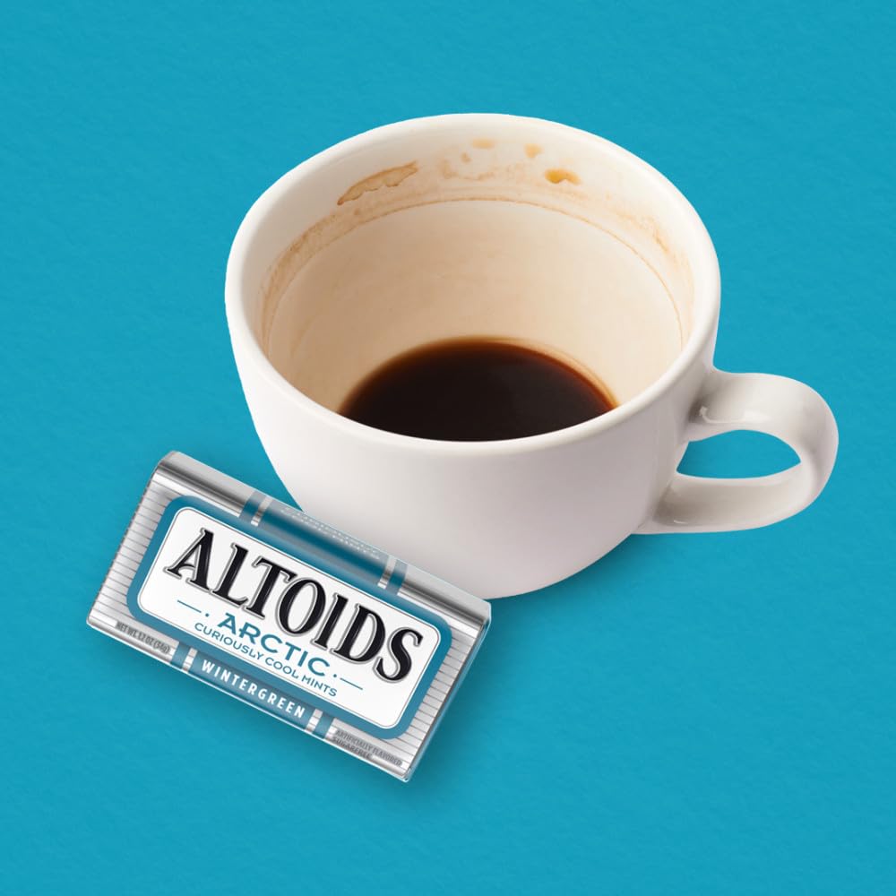 Altoids Arctic Wintergreen Sugar Free Mints Bulk – 8 Tin Pack (1.2 oz Each)