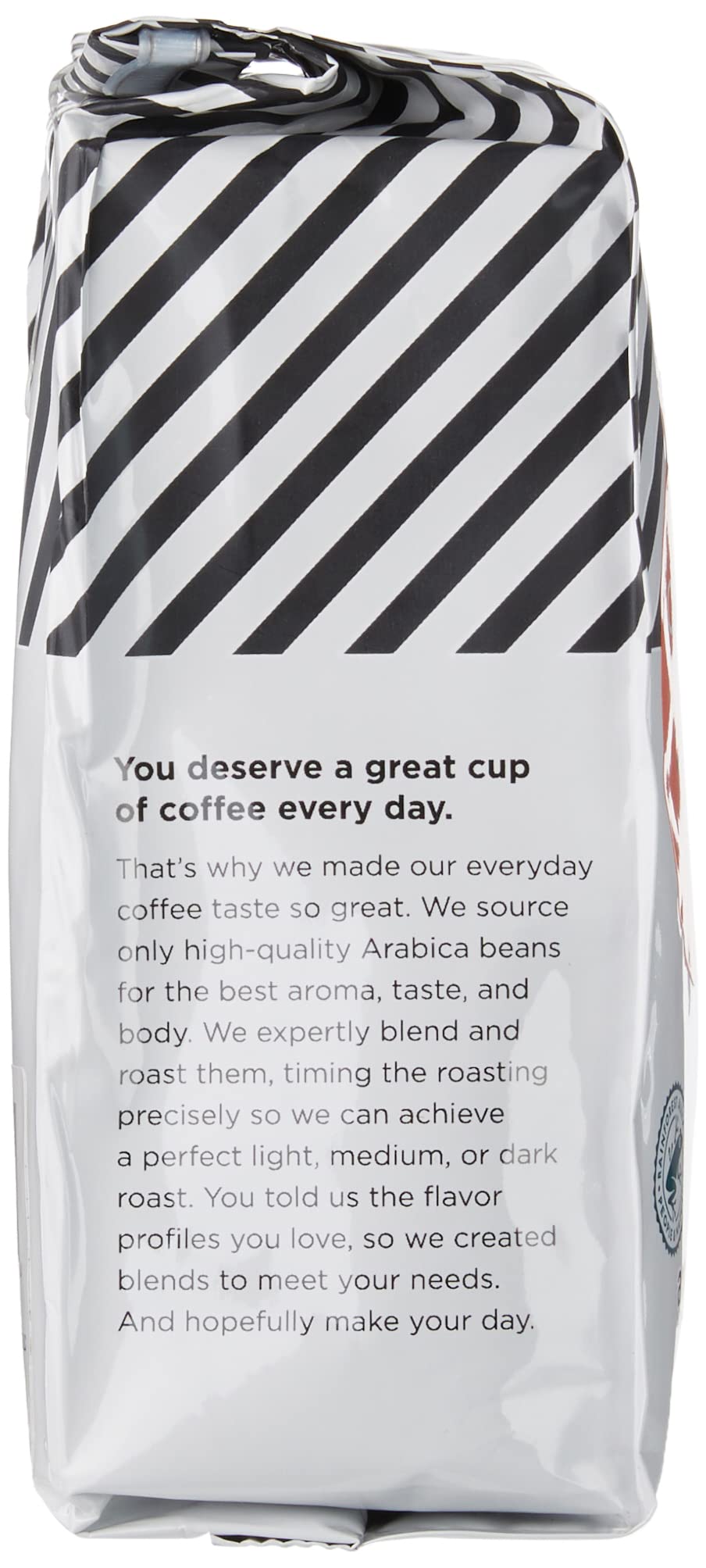 Amazon Fresh Colombia Ground Coffee, Medium Roast – 12 oz (Pack of 3)