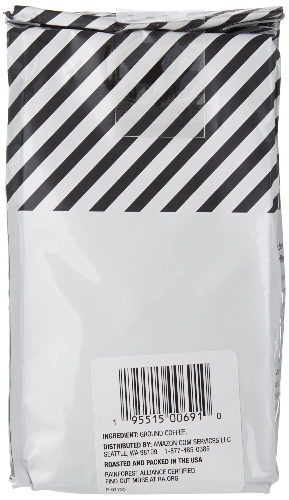 Amazon Fresh Colombia Ground Coffee, Medium Roast – 12 oz (Pack of 3)