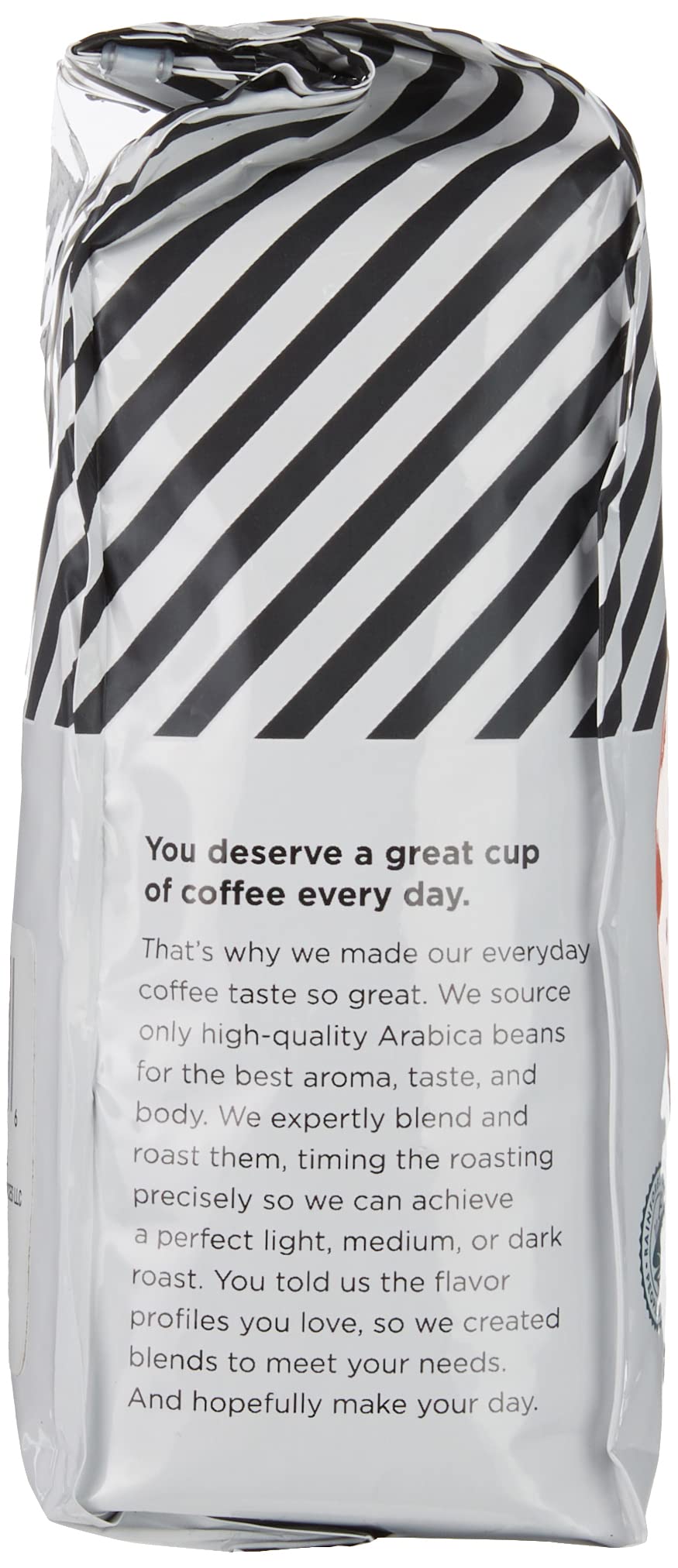 Amazon Fresh Decaf Colombia Whole Bean Coffee - Medium Roast - 12 oz - Pack of 3