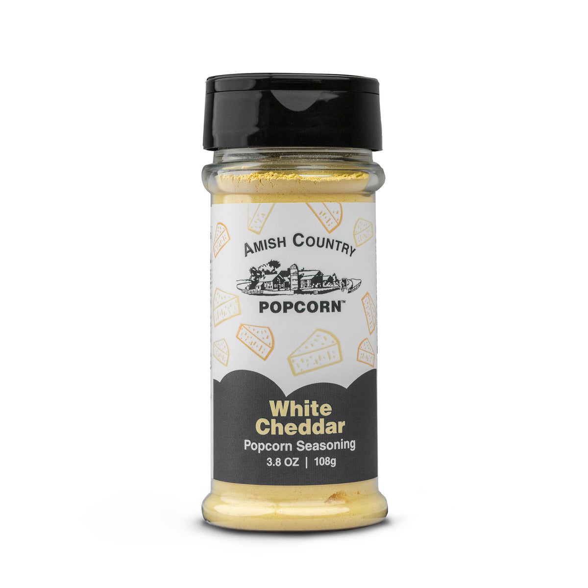 Amish Country Popcorn Seasoning Variety Pack – 4 Flavors: White Cheddar, Cheddar Cheese, Sour Cream & Onion, Ranch | Nut Free | Non-GMO