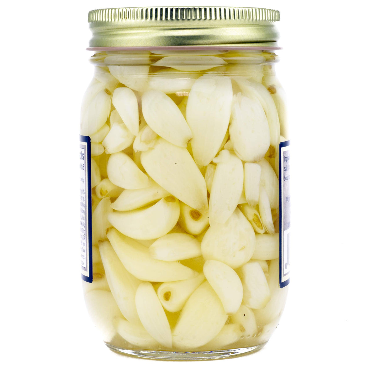 Amish Wedding All-Natural Hot and Sweet Pickled Garlic – 15 oz (2 Jars)