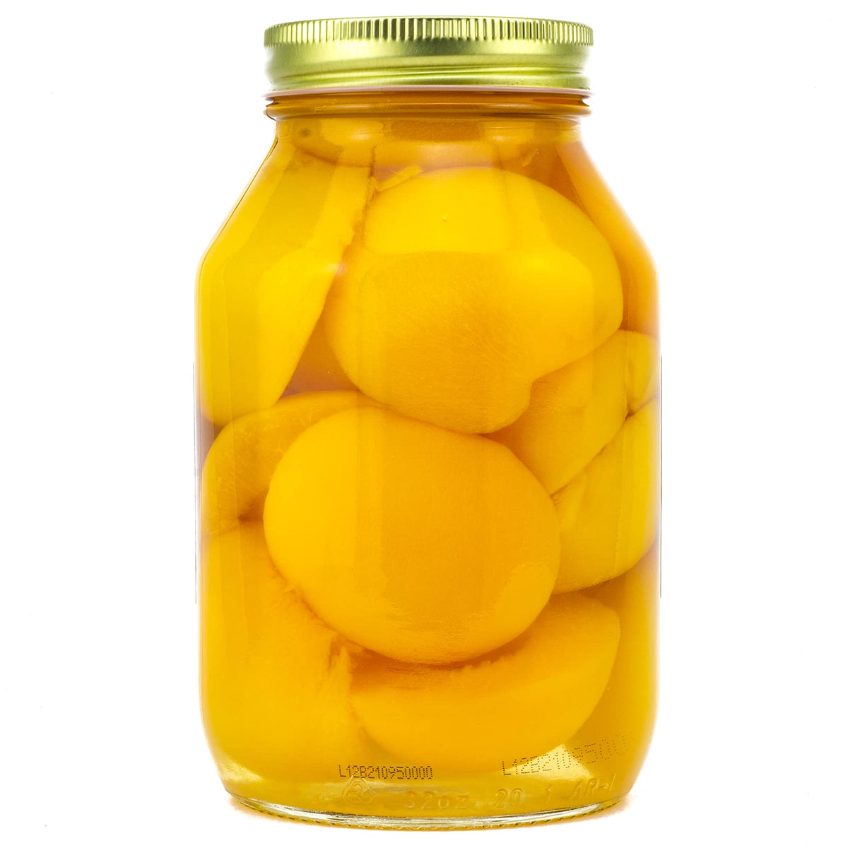 Amish Wedding Foods Old Fashioned Peach Halves – 2 x 32 oz Jars