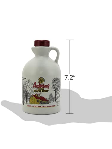 Anderson's Maple Syrup, Very Dark Grade A — 32 oz Plastic Jug