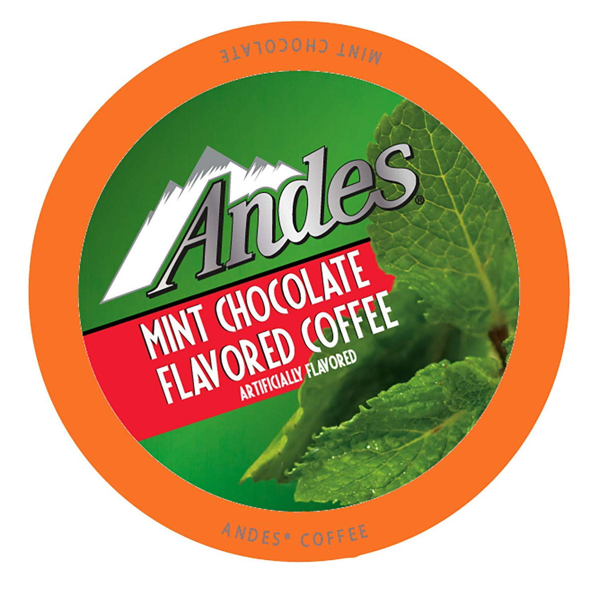 Andes Mints Coffee Pods – Chocolate Mint Flavor, Keurig K-Cup Compatible, 40-Count