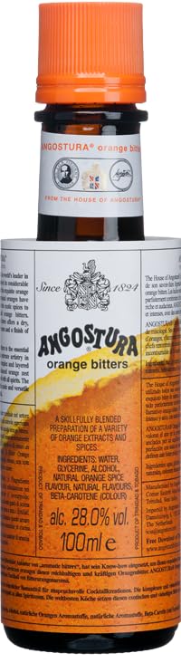 Angostura Kingston Combo Pack: Aromatic Bitters & Orange Bitters 4oz Bottles in Safe Kingston Packaging