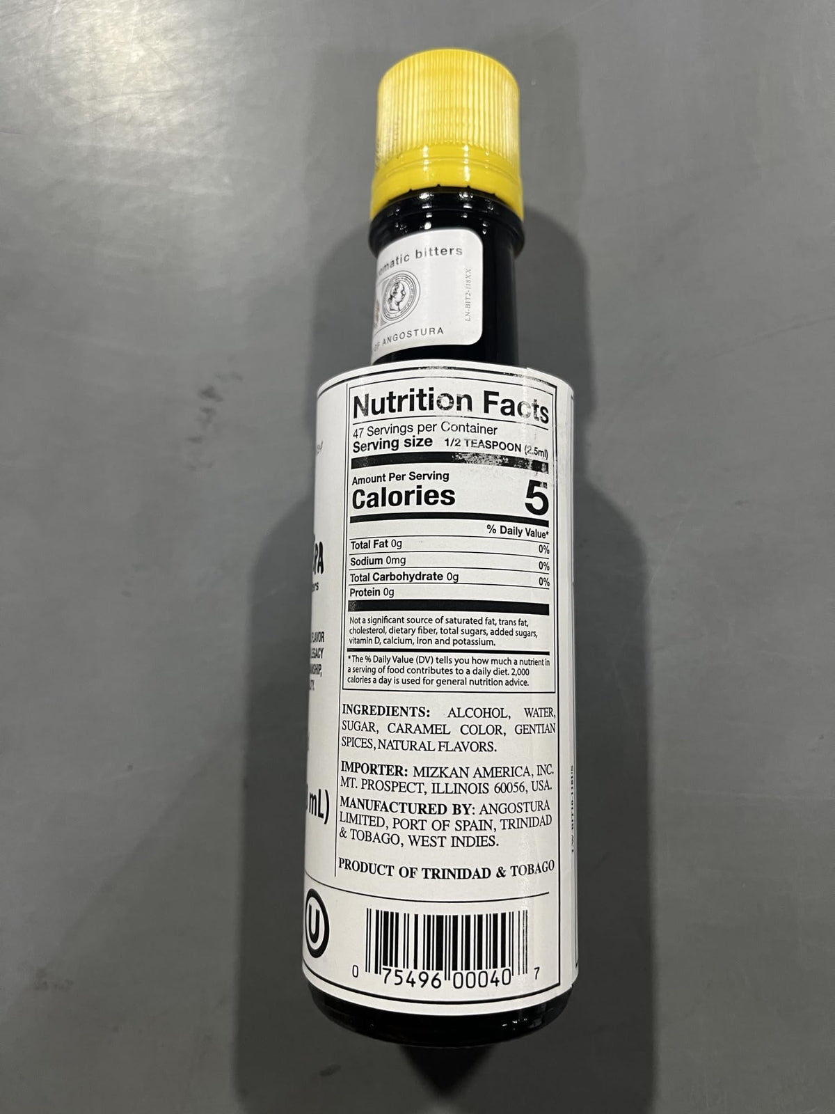 Angostura Kingston Combo Pack: Aromatic Bitters & Orange Bitters 4oz Bottles in Safe Kingston Packaging