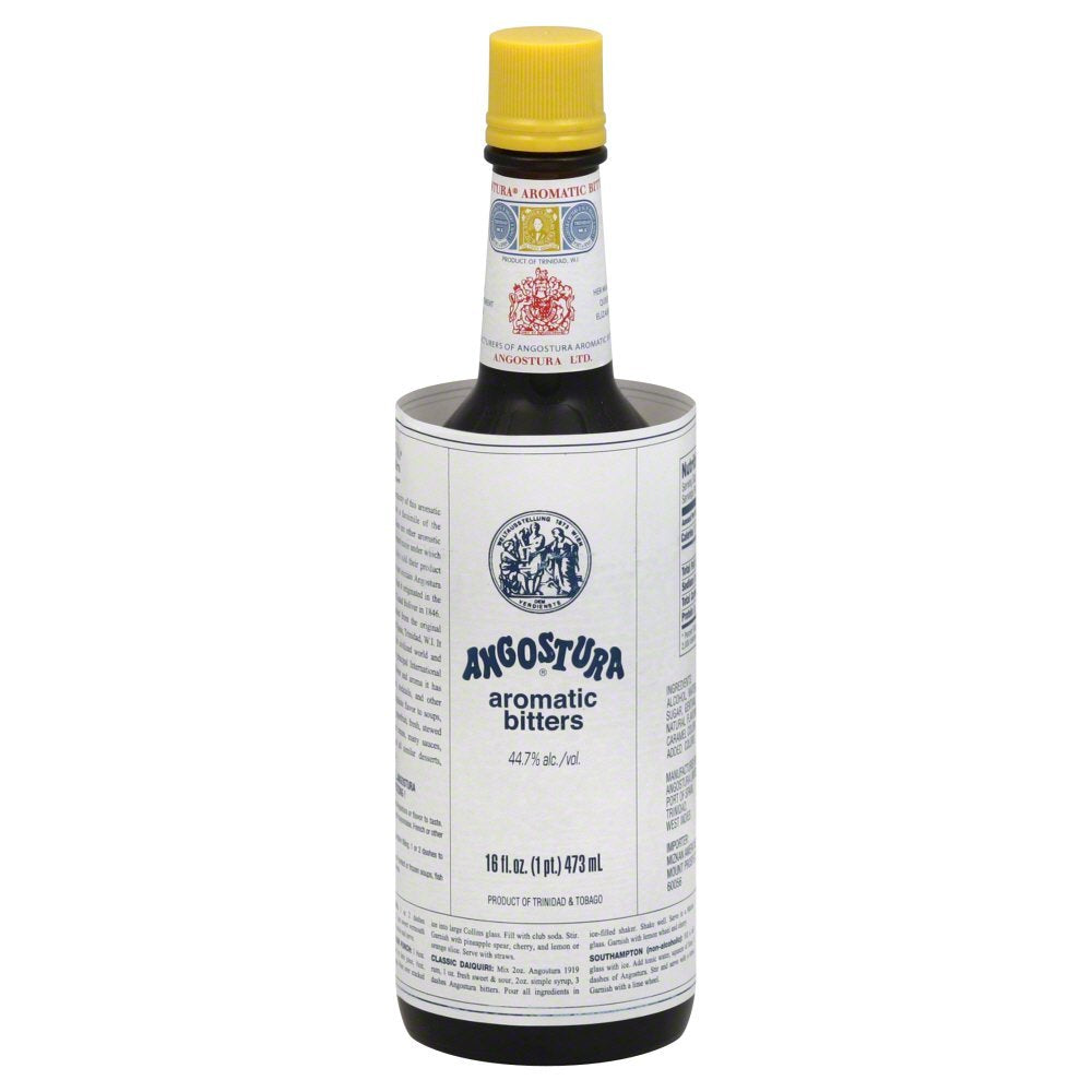 Angostura Aromatic Bitters 16oz Pack of 3 | Signature Herbal Bitters for Cocktails & Cuisine