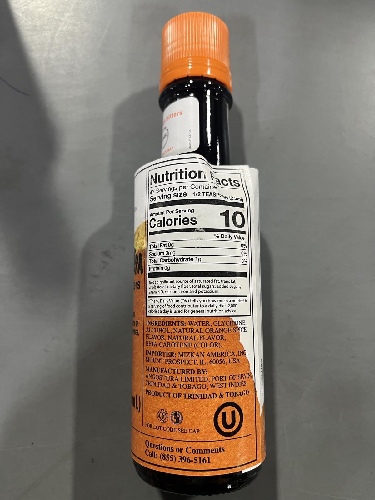 Angostura Kingston Combo Pack: Aromatic Bitters & Orange Bitters 4oz Bottles in Safe Kingston Packaging
