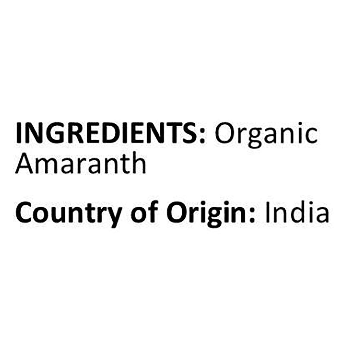 Anna and Sarah Organic Amaranth – 5 Lbs in Resealable Bag