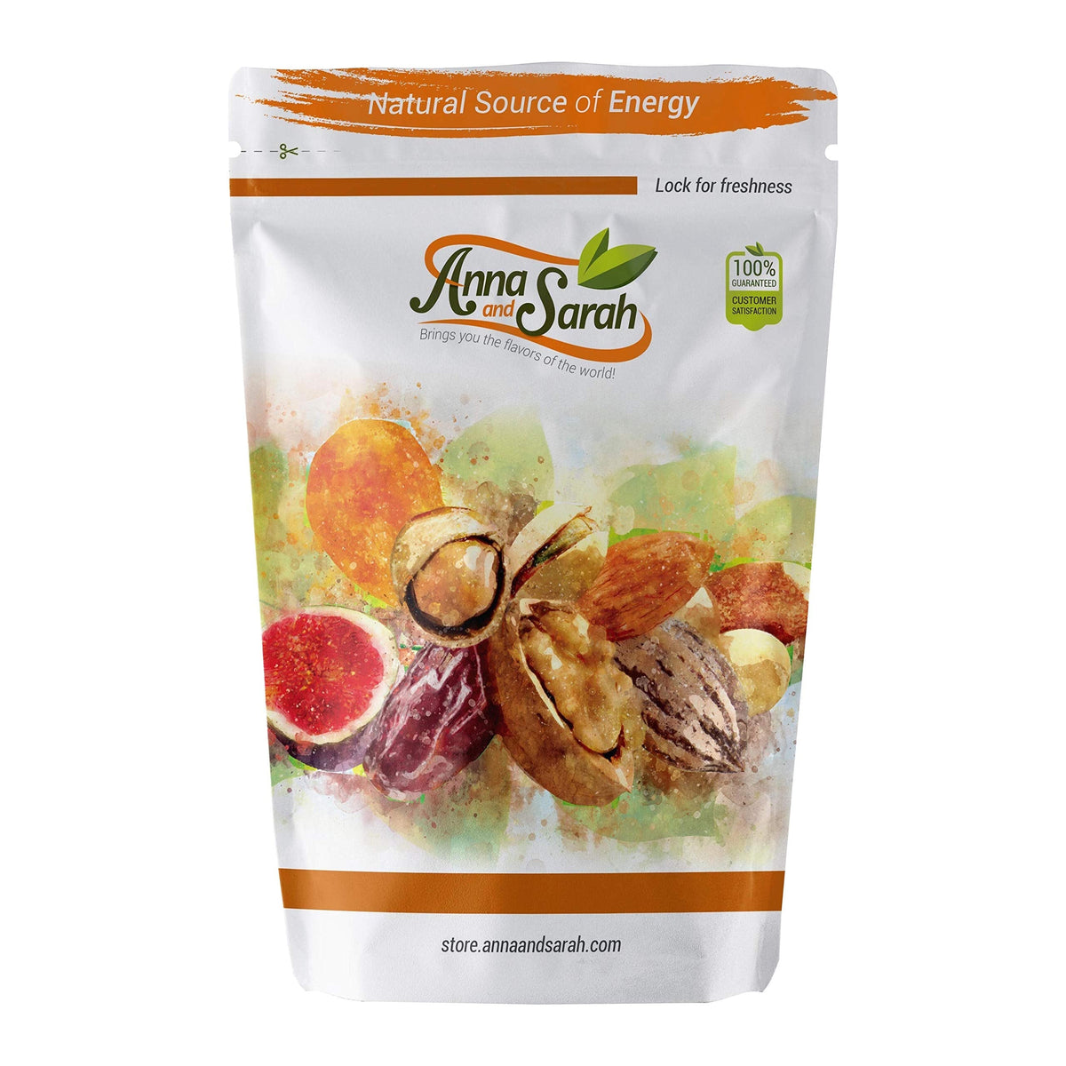 Anna and Sarah Mini Fruit Trail Mix – Dried Fruits Assortment in Resealable 3lb Bag