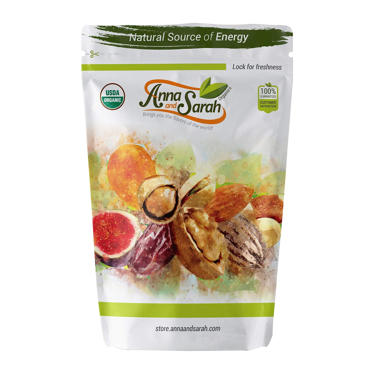 Anna and Sarah Organic Shredded Coconut, Unsweetened – 3 Lbs, Resealable Bag