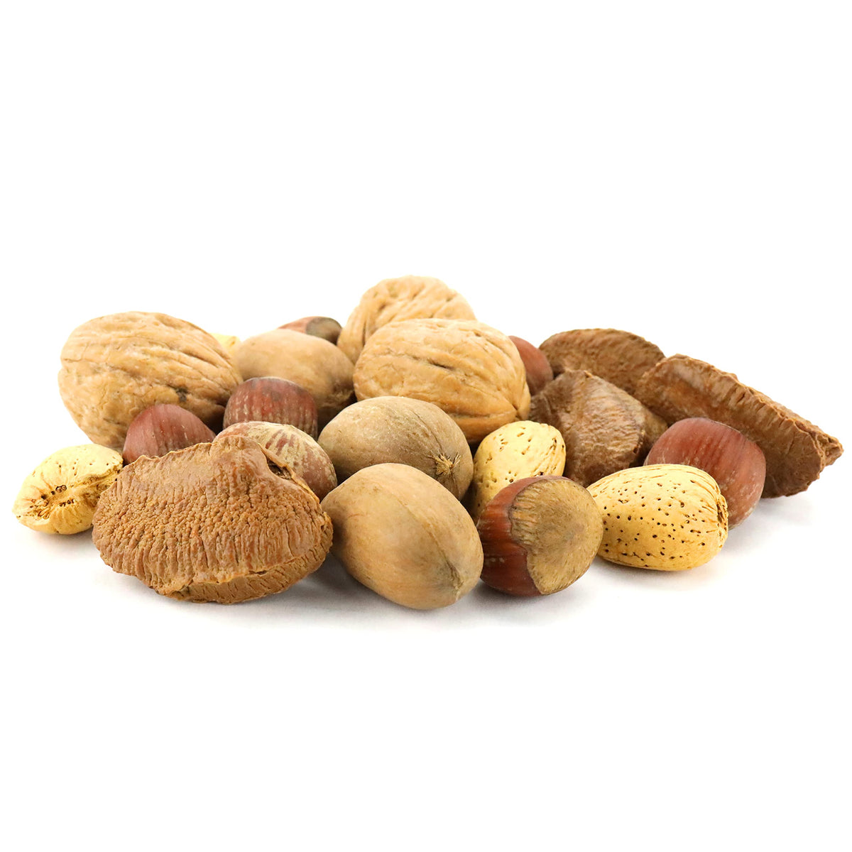 Anna and Sarah Premium Mixed Nuts in Shell – 4 Lb Bag | Walnuts, Pecans, Almonds, Hazelnuts