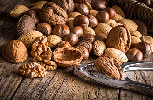 Anna and Sarah Premium Mixed Nuts in Shell – 4 Lb Bag | Walnuts, Pecans, Almonds, Hazelnuts