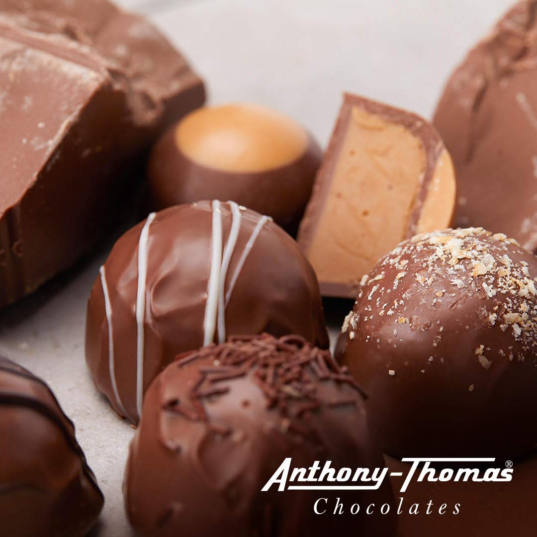 Anthony-Thomas Buckeyes Box – Peanut Butter & Milk Chocolate Buckeyes (24 Count)