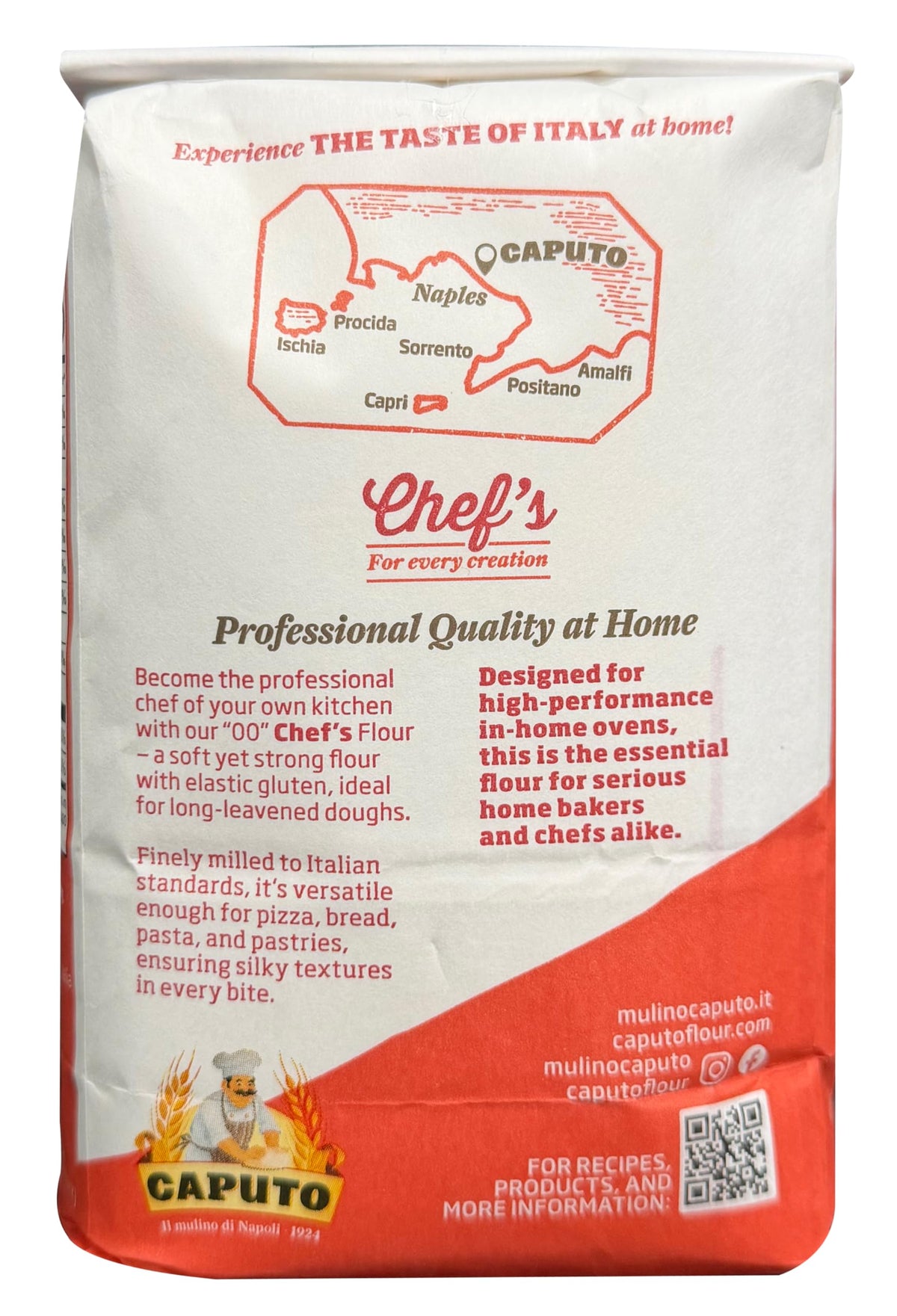 Antimo Caputo 00 Flour – Antico Molino Napoli, 2.2 lb (Pack of 3)