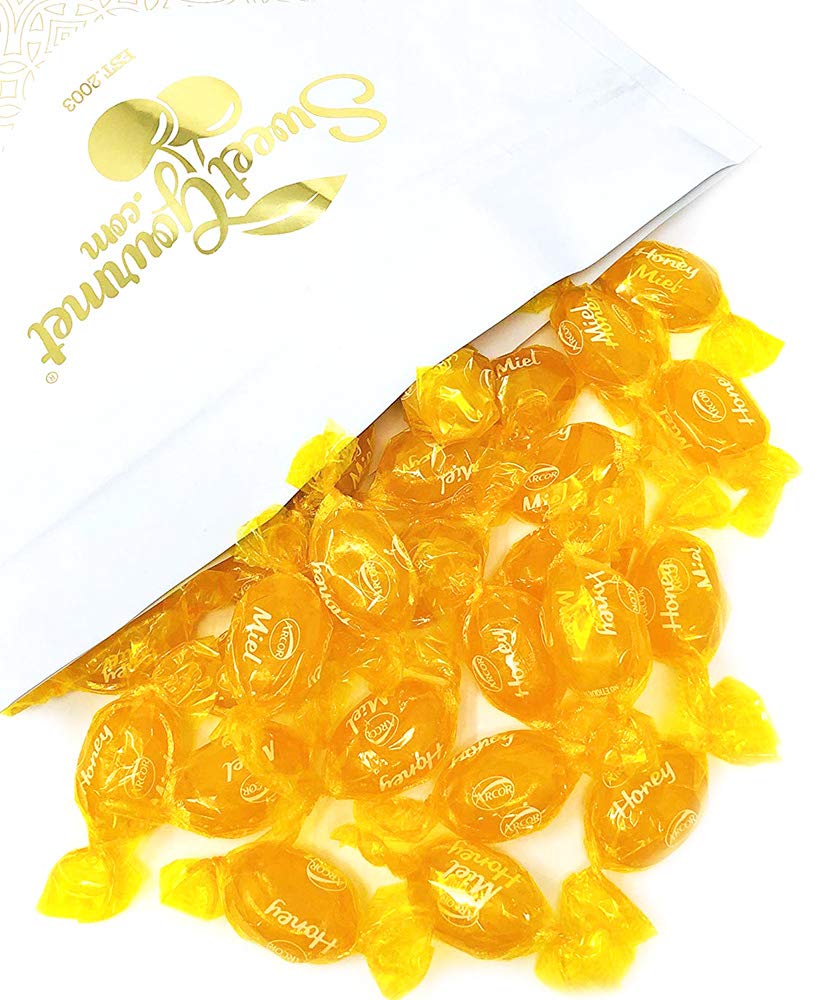 Arcor Honey Filled Wrapped Hard Candy — 4 lb Bulk