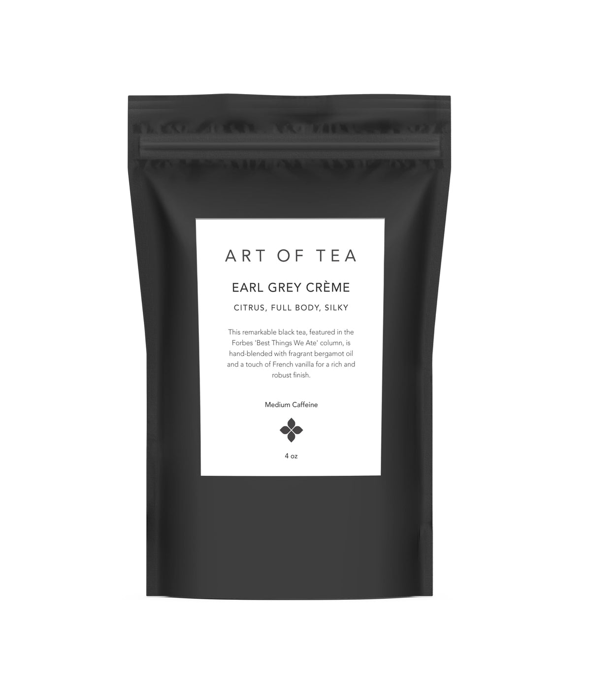 Art of Tea Earl Grey Crème Black Tea | 4oz Refill Bag