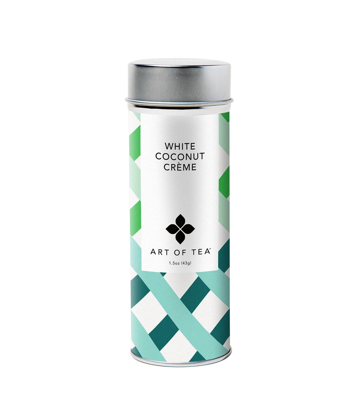 Art of Tea White Coconut Creme 1.5oz | Artisan Loose Leaf Tea Tin