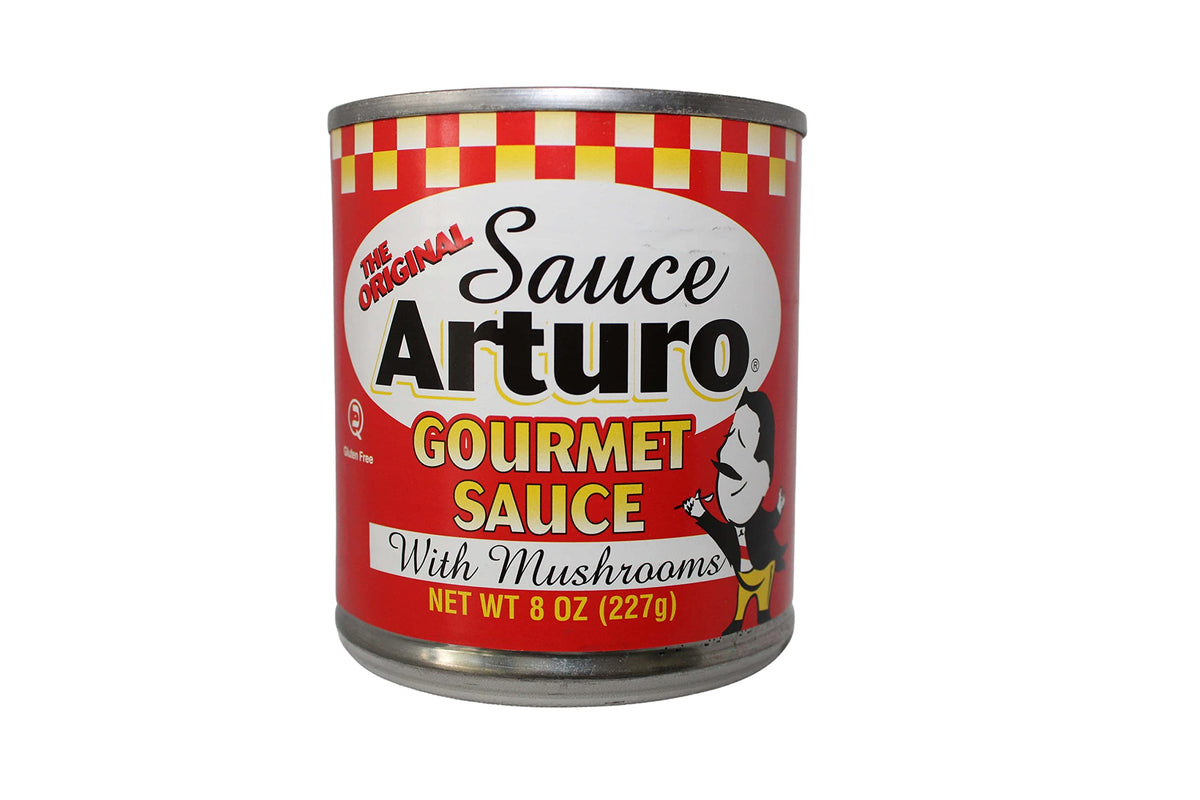 Arturo Gourmet Sauce with Mushrooms - Gluten Free & Kosher, 24 Pack (8 oz each)